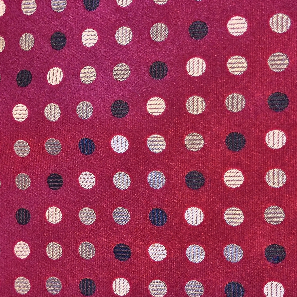 Pierre Cardin Red and Black Classic Tie